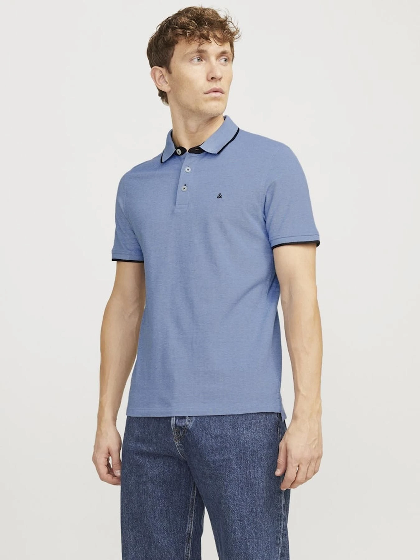 Футболки и поло JACK & JONES модель 12136668_Brightcobalt Фото