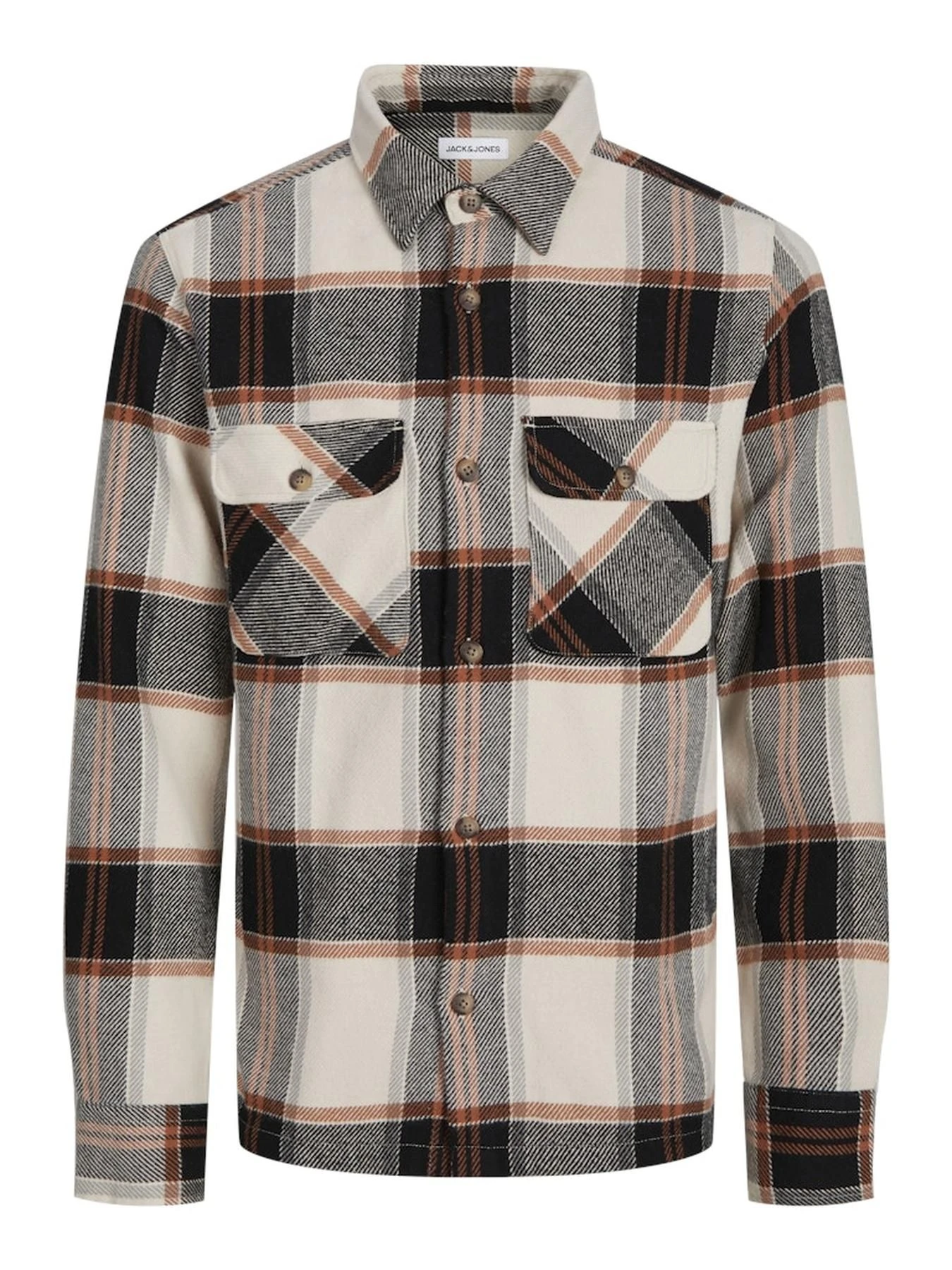 Рубашки JACK & JONES модель 12261170_Moonbeam Фото