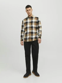Рубашки JACK & JONES модель 12235965_Otter Фото