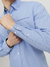Рубашки JACK & JONES модель 12235969_CashmereBlue Фото