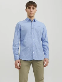 Рубашки JACK & JONES модель 12235969_CashmereBlue Фото