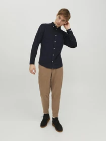 Рубашки JACK & JONES модель 12235981_NavyBlazer Фото