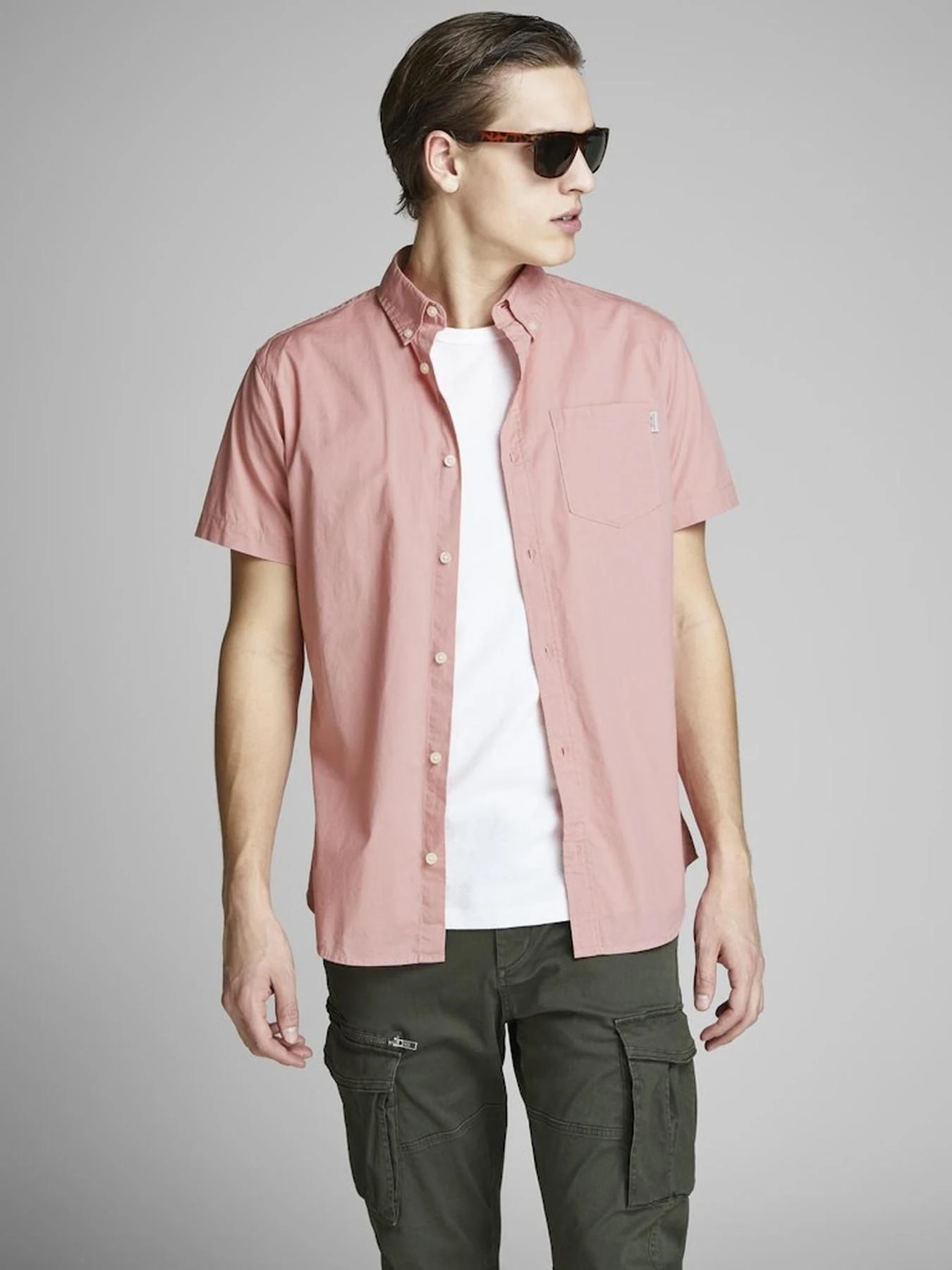 Рубашки JACK & JONES модель 12146663_Rosette Рубашки JACK & JONES модель 12146663_Rosette Фото