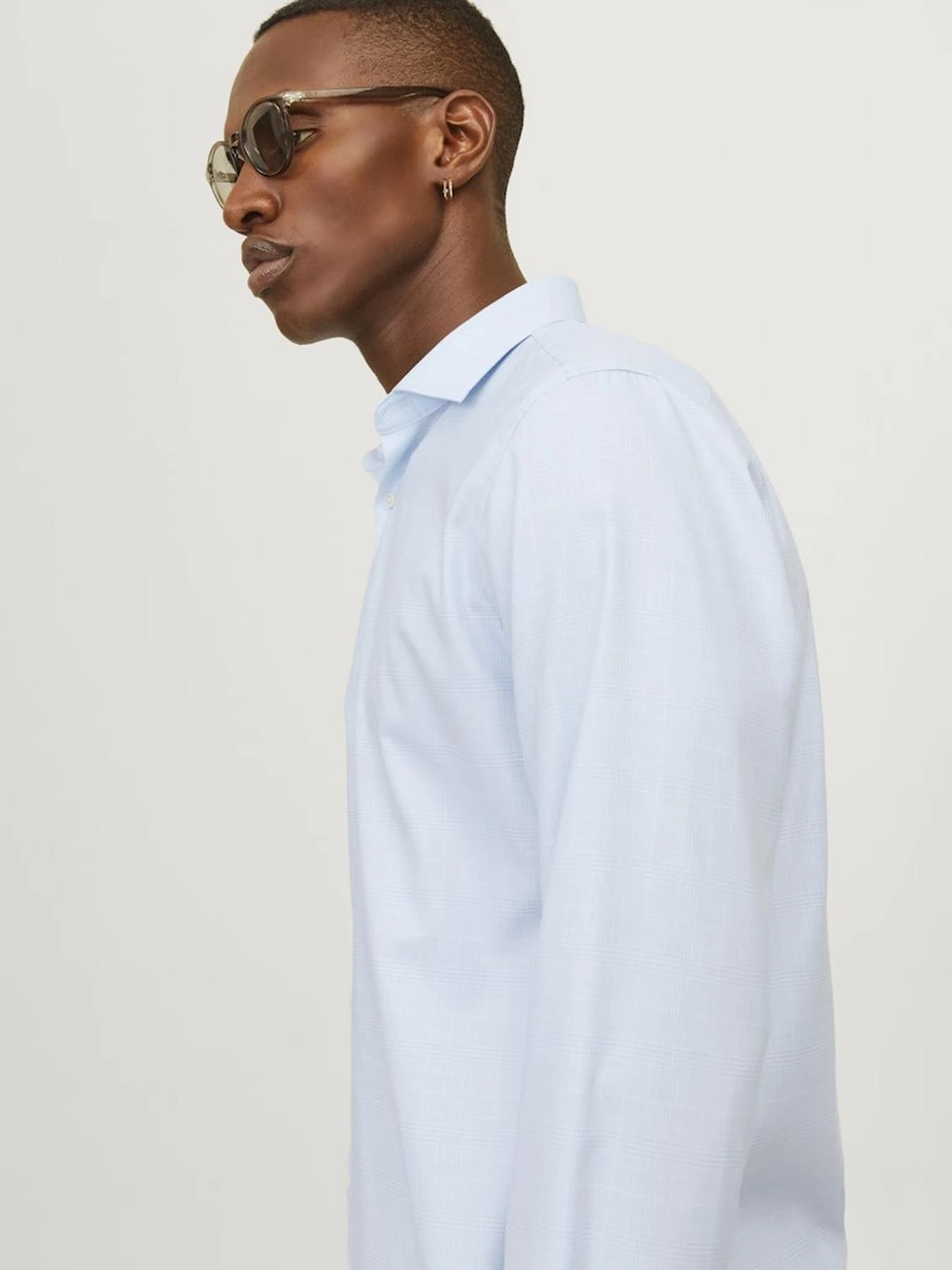 Рубашки JACK & JONES модель 12260639_ChambrayBlue Фото