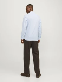 Рубашки JACK & JONES модель 12260639_ChambrayBlue Фото