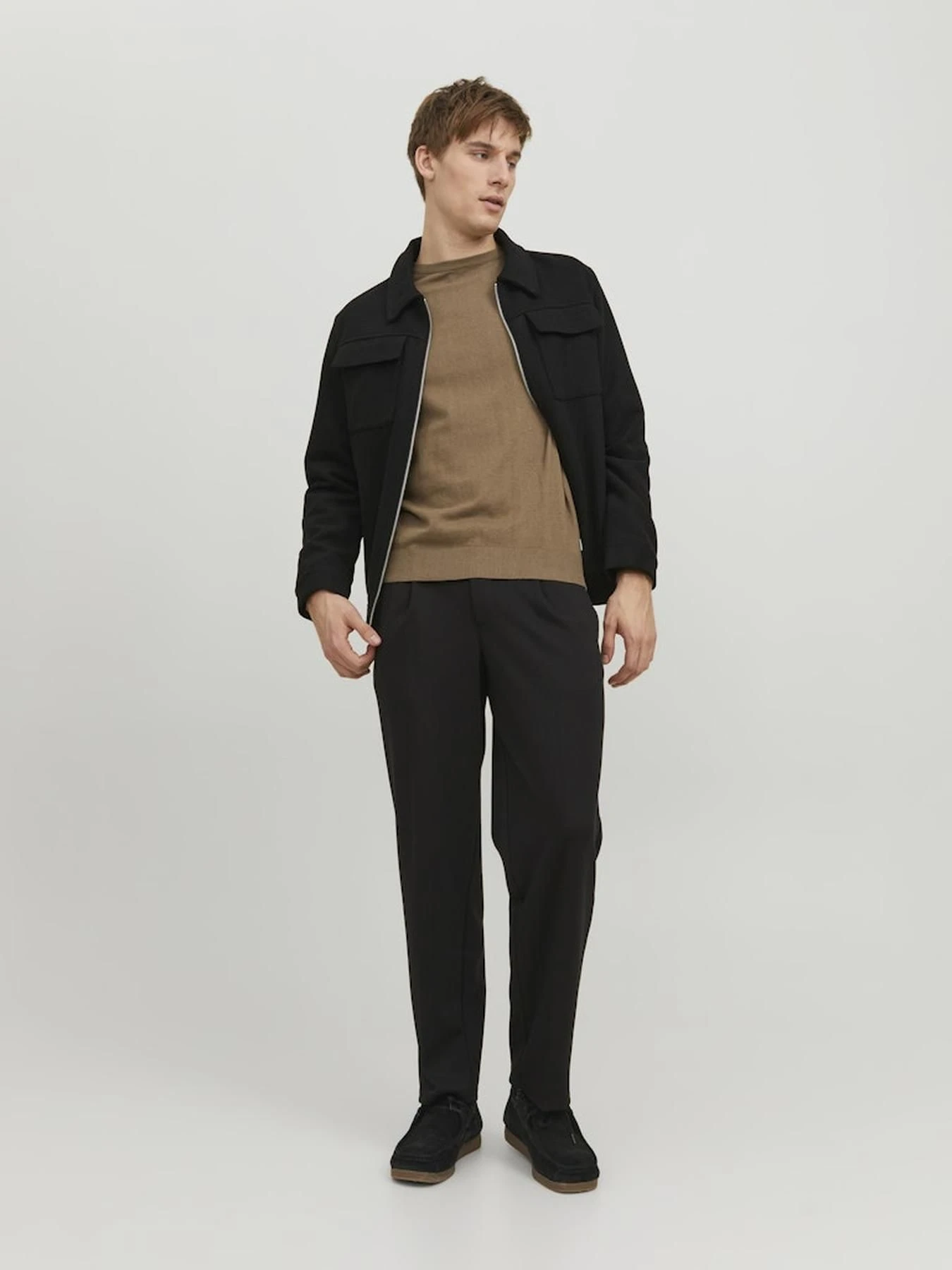 Свитры и кардиганы JACK & JONES модель 12208364_Otter Фото