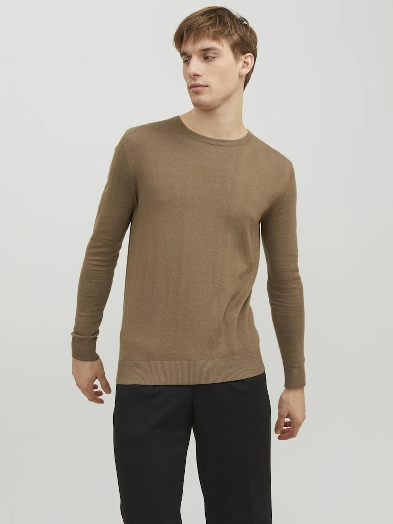 Свитры и кардиганы JACK & JONES модель 12208364_Otter Фото