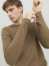 Свитры и кардиганы JACK & JONES модель 12208364_Otter Фото