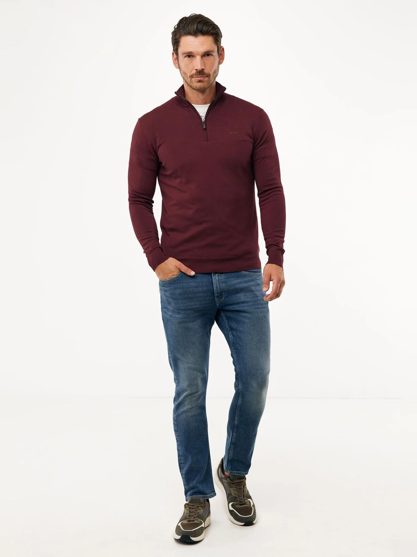 Худи и свитшоты MEXX модель MF006604553M_BURGUNDY Фото