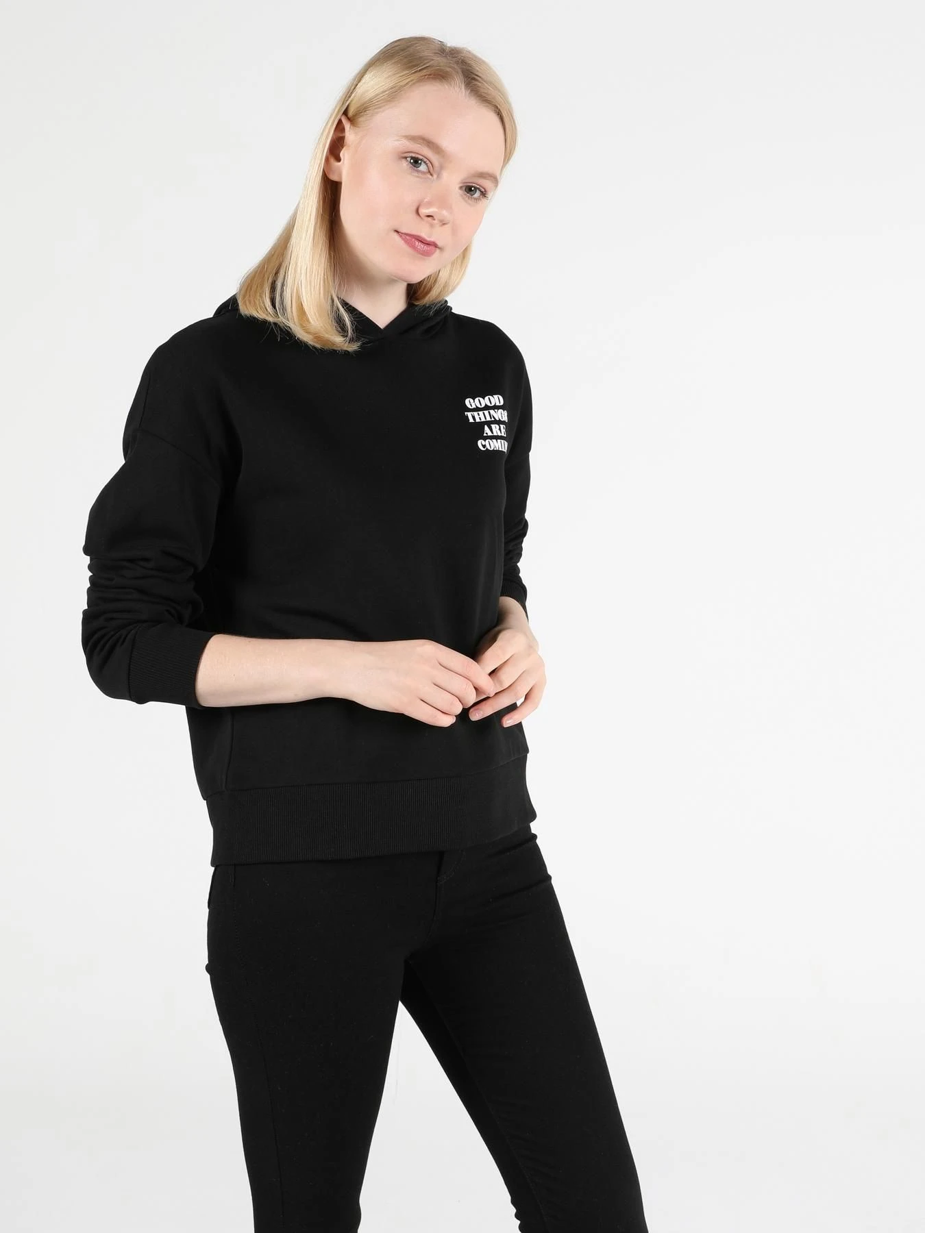 Худи и свитшоты Colin’s модель CL1051002_BLK Фото