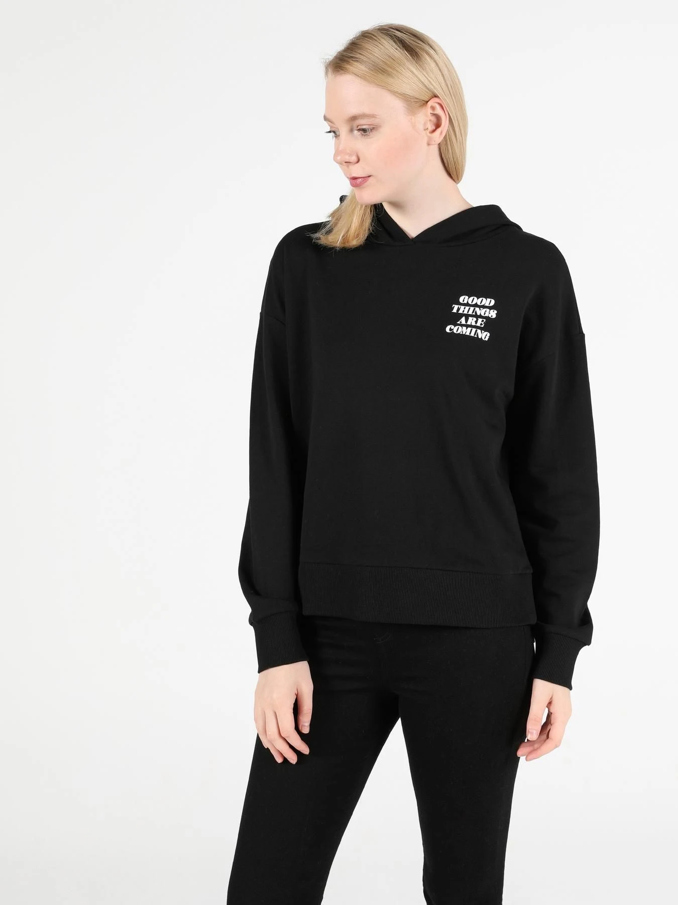 Худи и свитшоты Colin’s модель CL1051002_BLK Фото