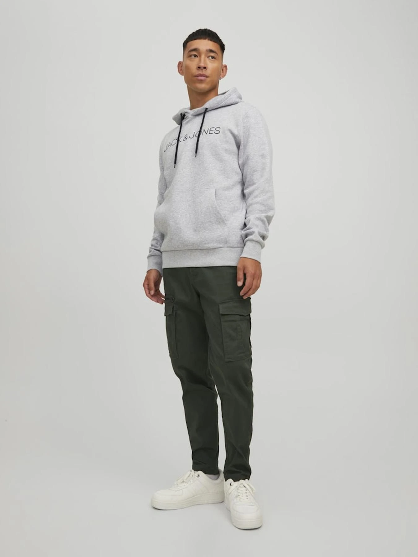 Худи и свитшоты JACK & JONES модель 12211772_LIGHTGREYMELANGE Худи и свитшоты JACK & JONES модель 12211772_LIGHTGREYMELANGE Фото
