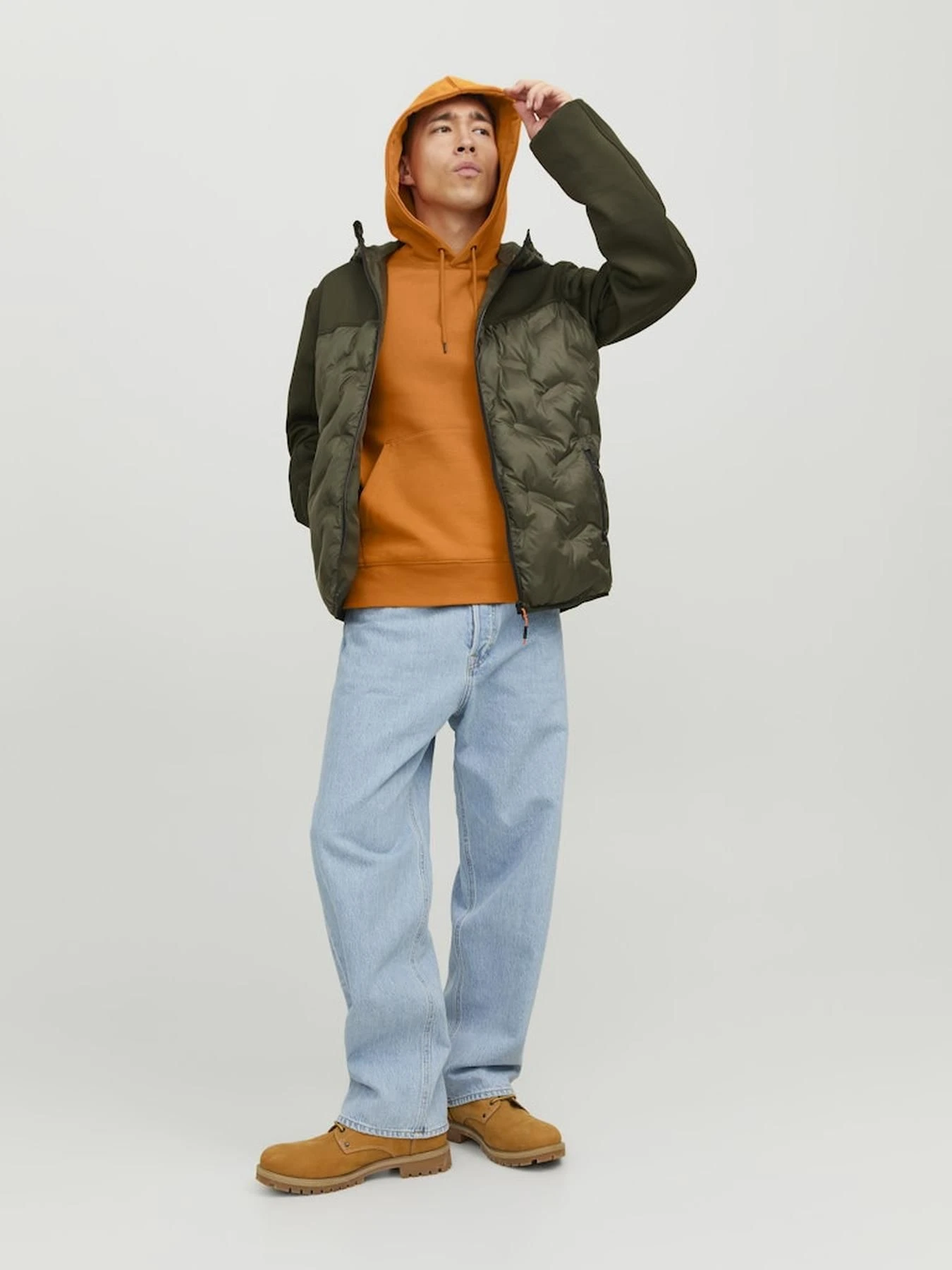 Худи и свитшоты JACK & JONES модель 12208157_DesertSun Фото