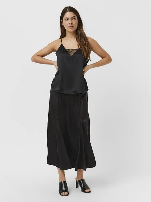 Футболкалар мен поло жейделер Vero Moda үлгі 10256581_BLACK Фото