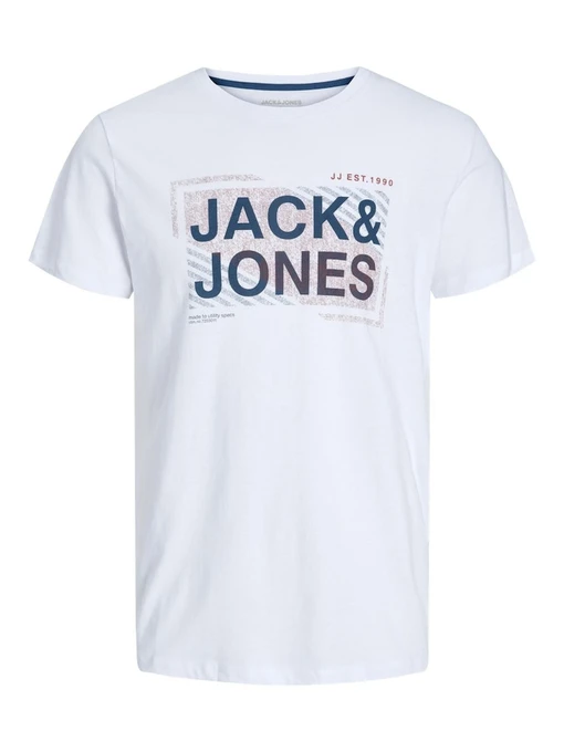 Футболки и поло JACK & JONES модель 12235130_White Фото