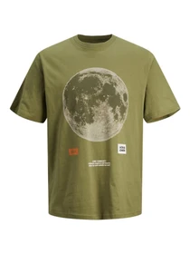 Футболкалар мен поло жейделер JACK & JONES үлгі 12242060_OLIVEBRANCH Фото