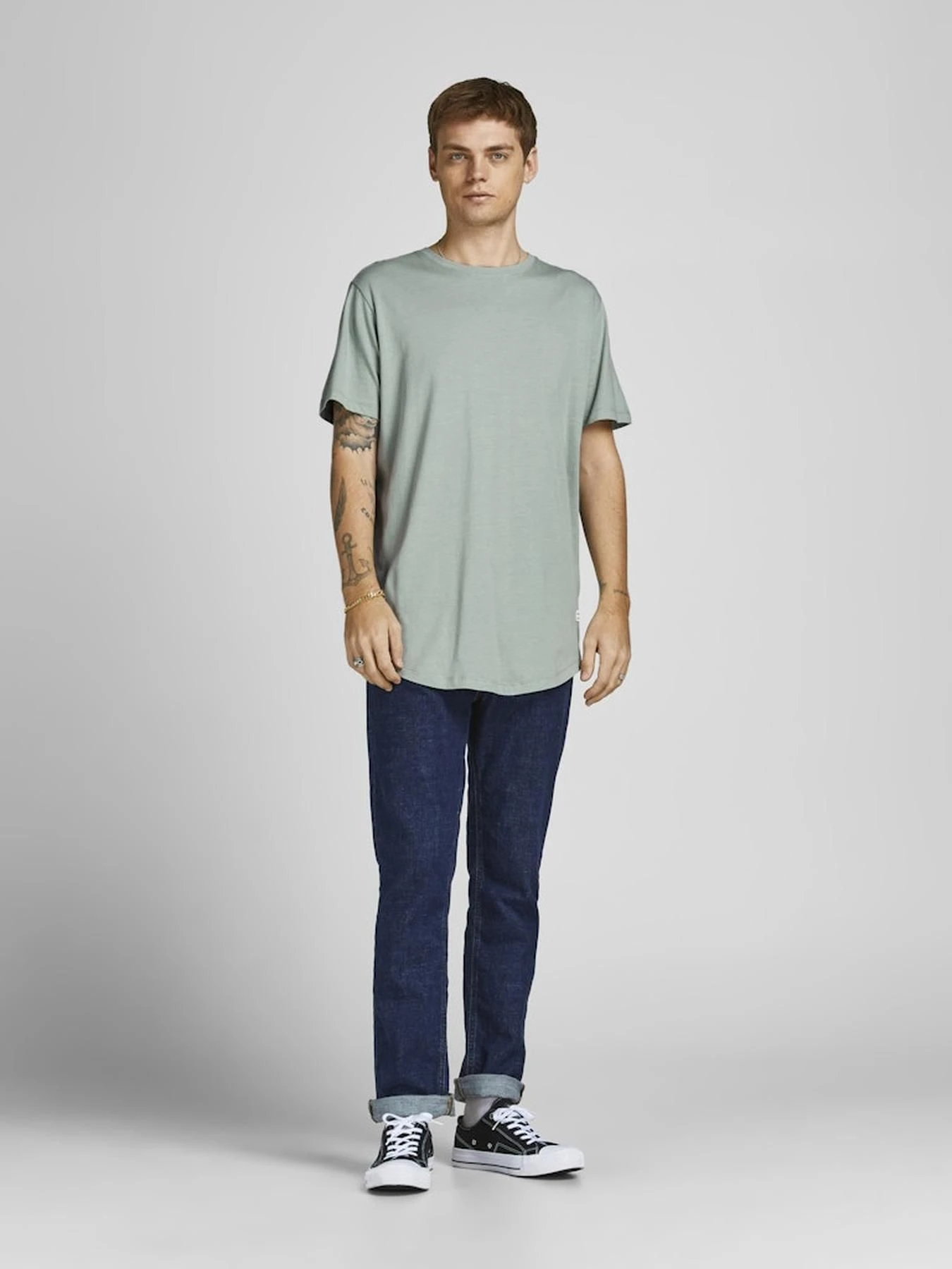 Футболки и поло JACK & JONES модель 12113648_SlateGray Фото