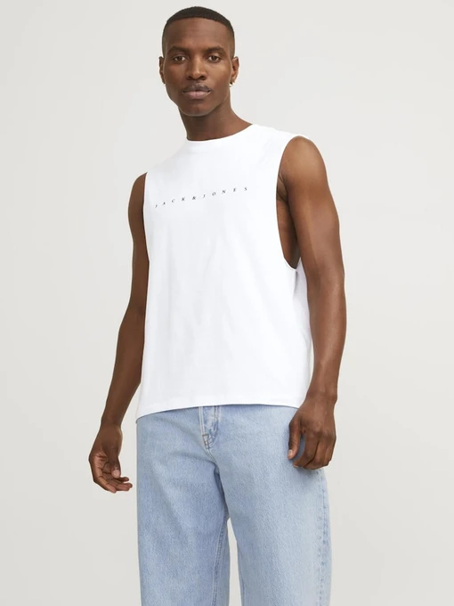 Футболки и поло JACK & JONES модель 12249131_White Фото