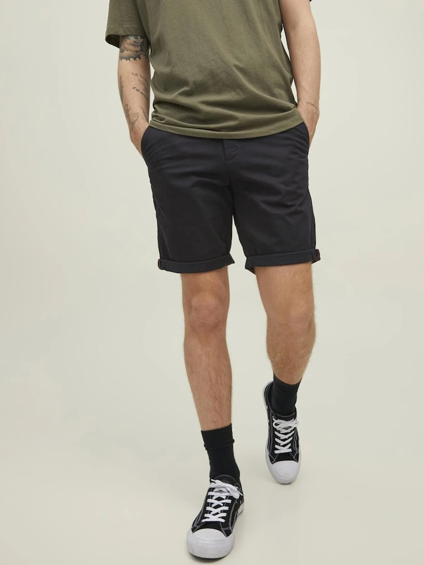 Шорты JACK & JONES модель 12165604_Black Фото