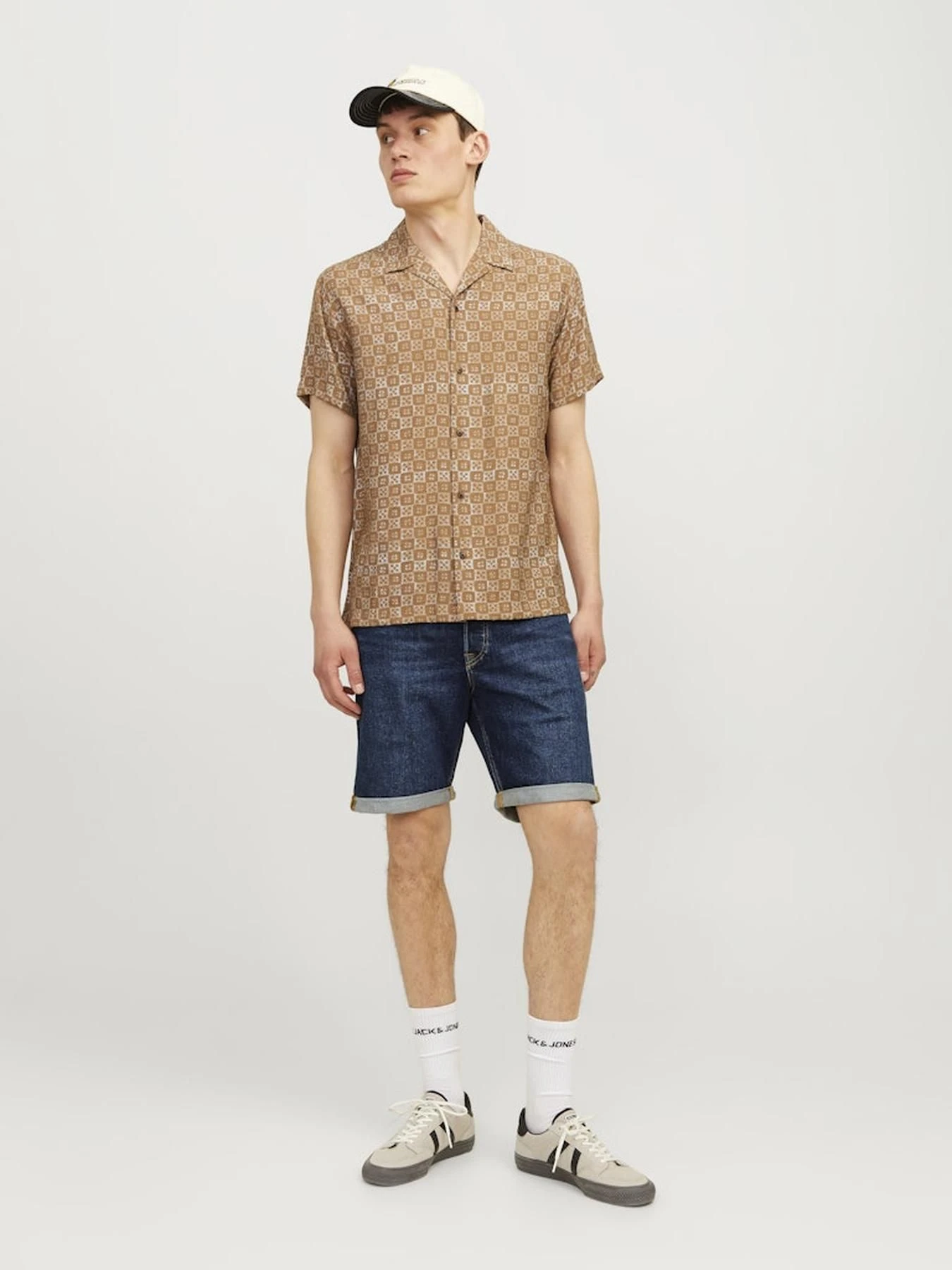 Шорты JACK & JONES модель 12253814_BlueDenim430 Фото