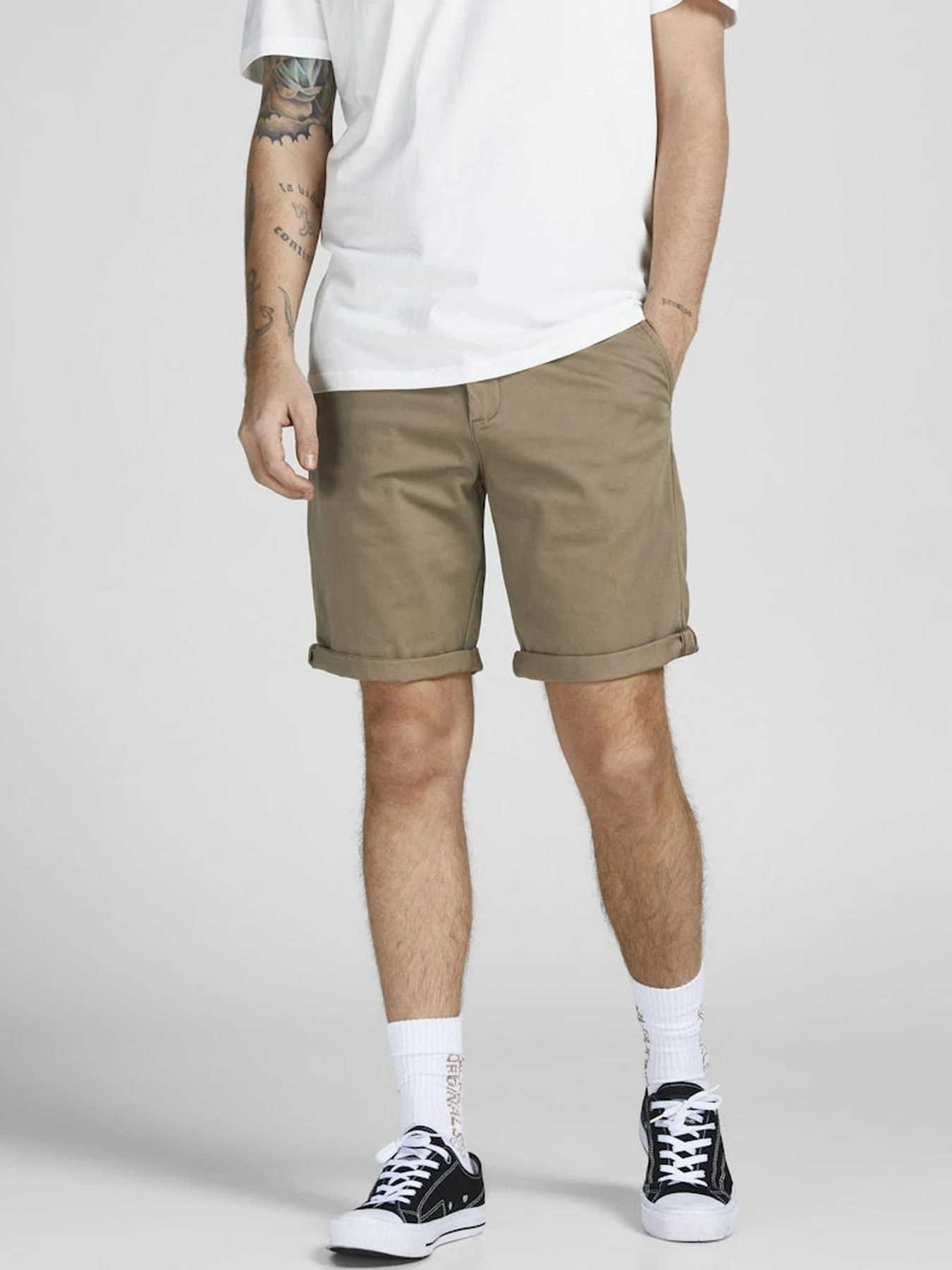 Шорты JACK & JONES модель 12165604_BEIGE Фото