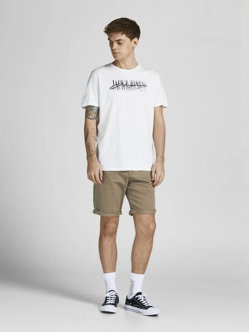 Шолақ шалбар JACK & JONES үлгі 12165604_BEIGE Фото