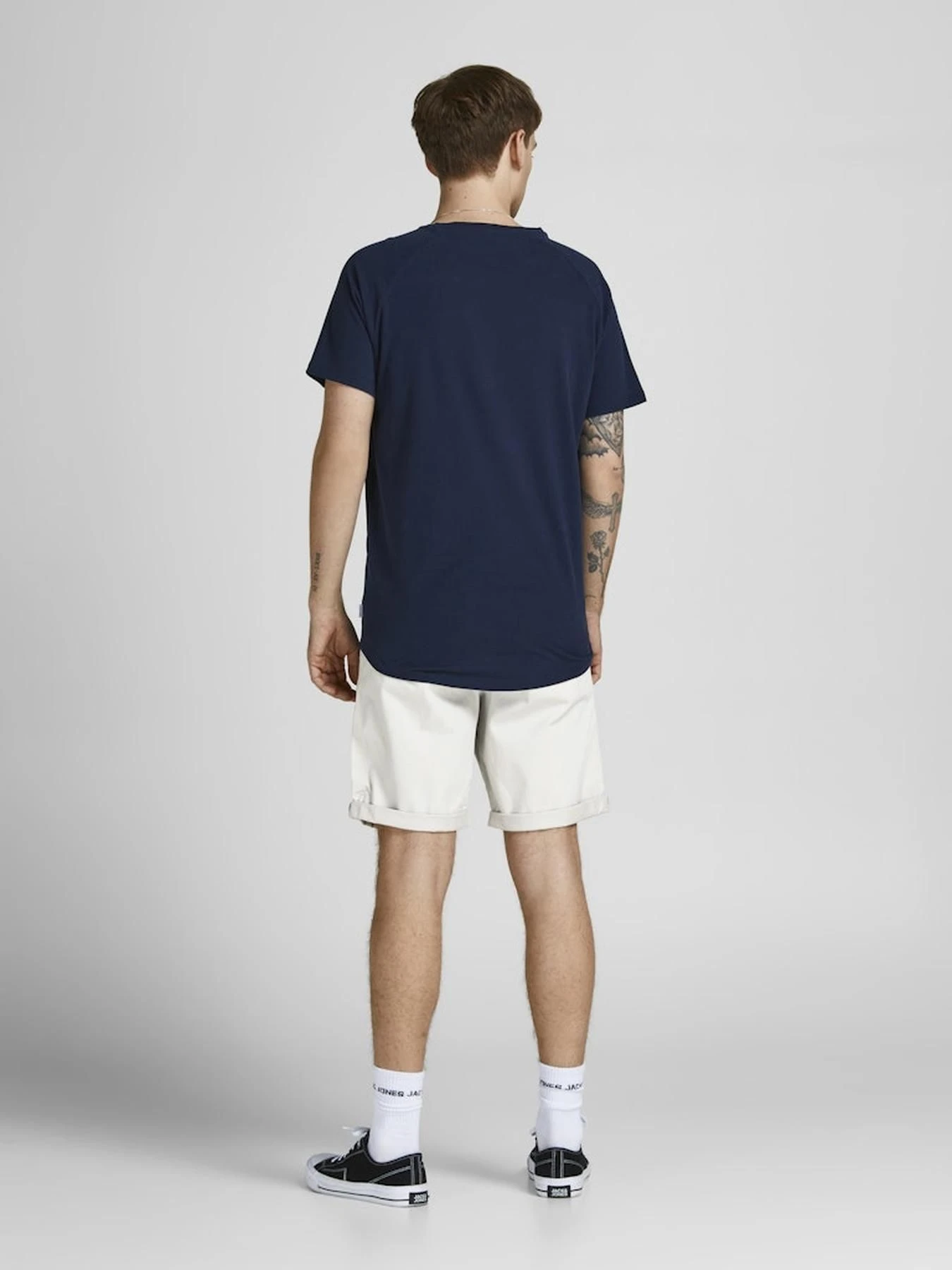 Шорты JACK & JONES модель 12165604_GlacierGray Шорты JACK & JONES модель 12165604_GlacierGray Фото