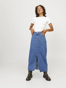 Юбки JACK & JONES модель 12259327_MediumBlueDenim Фото
