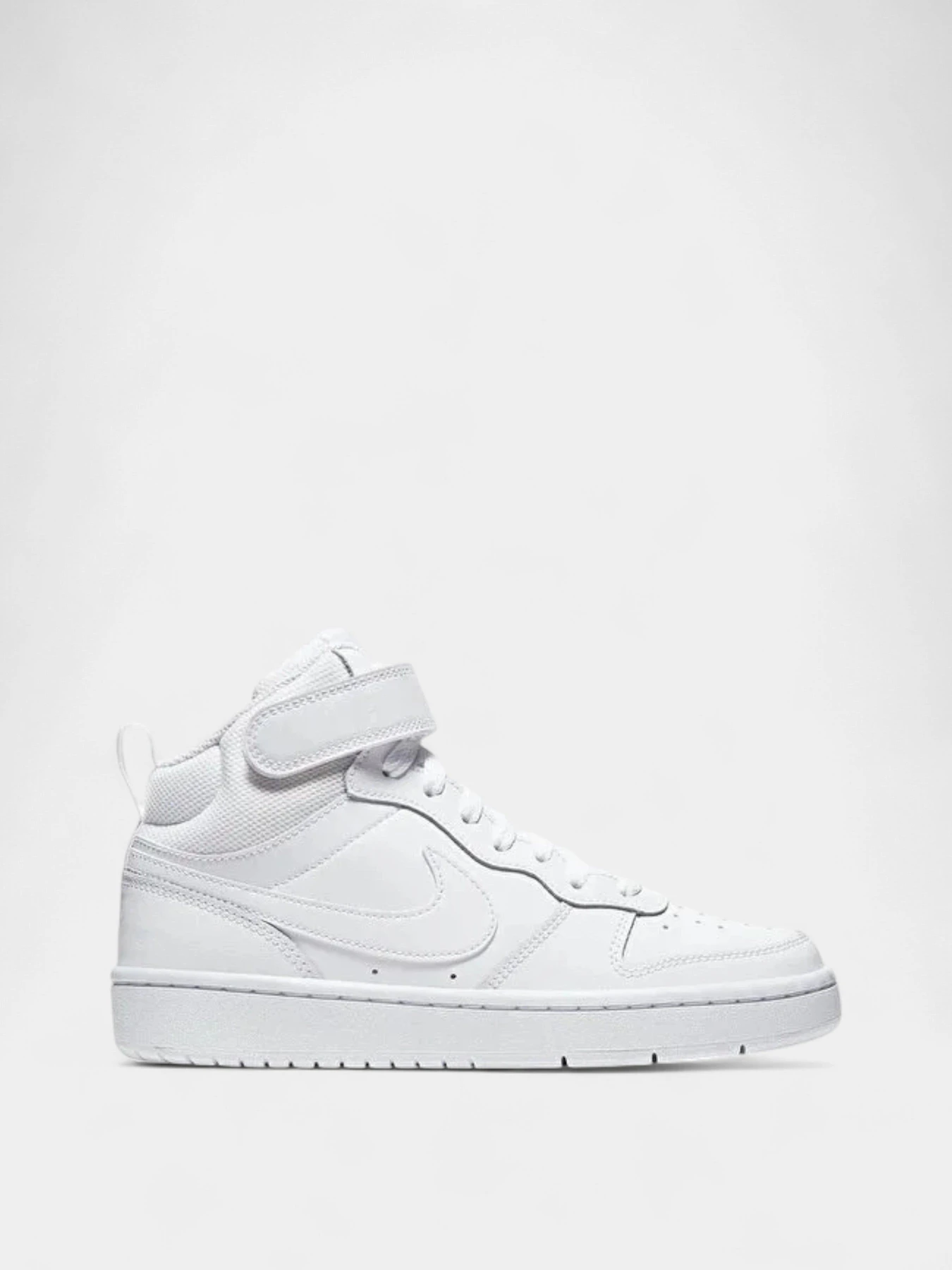 Кроссовки NIKE COURT BOROUGH MID 2 (GS) модель CD7782-100 Кроссовки NIKE COURT BOROUGH MID 2 (GS) модель CD7782-100 Фото