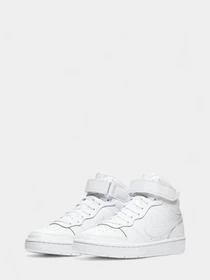 Кроссовки NIKE COURT BOROUGH MID 2 (GS) модель CD7782-100 Фото