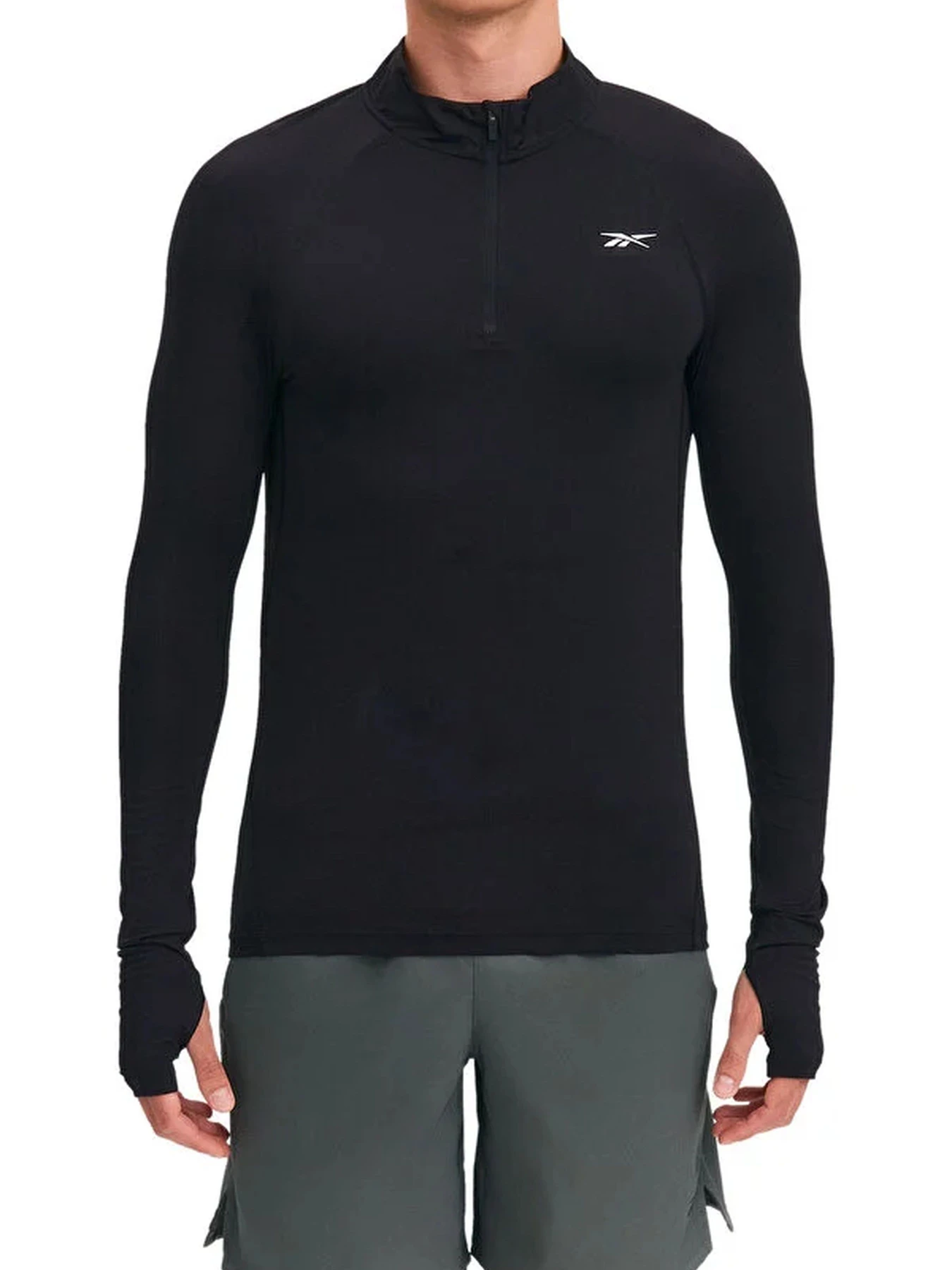 Худи и свитшоты Reebok ROCKY LS 3/4 ZIP MUSCLE T модель 102247924 Худи и свитшоты Reebok ROCKY LS 3/4 ZIP MUSCLE T модель 102247924 Фото