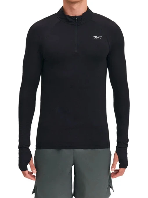 Худи и свитшоты Reebok ROCKY LS 3/4 ZIP MUSCLE T модель 102247924 Фото