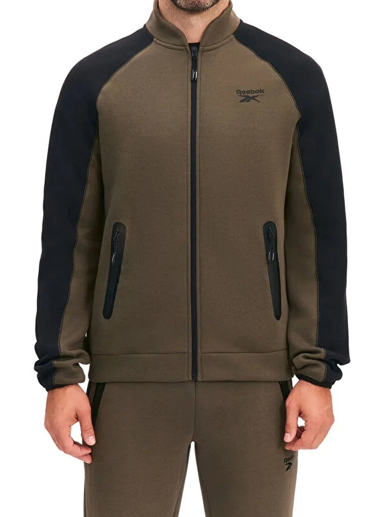 Куртки и дубленки Reebok CONTRAST PANEL BOMBER JAC модель 102256187 Куртки и дубленки Reebok CONTRAST PANEL BOMBER JAC модель 102256187 Фото