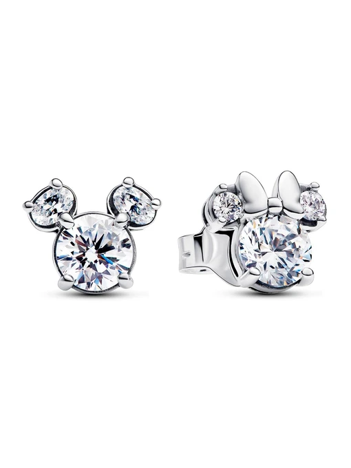 Серьги-гвоздики PANDORA Collabs модель 293219C01 Фото