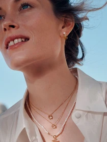 Серьги-кольца PANDORA Essence модель 263261C01 Фото