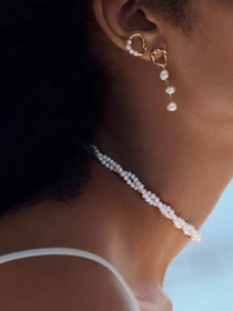 Серьги-гвоздики PANDORA Essence модель 263276C01 Фото