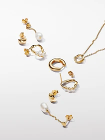 Серьги-гвоздики PANDORA Essence модель 263276C01 Фото