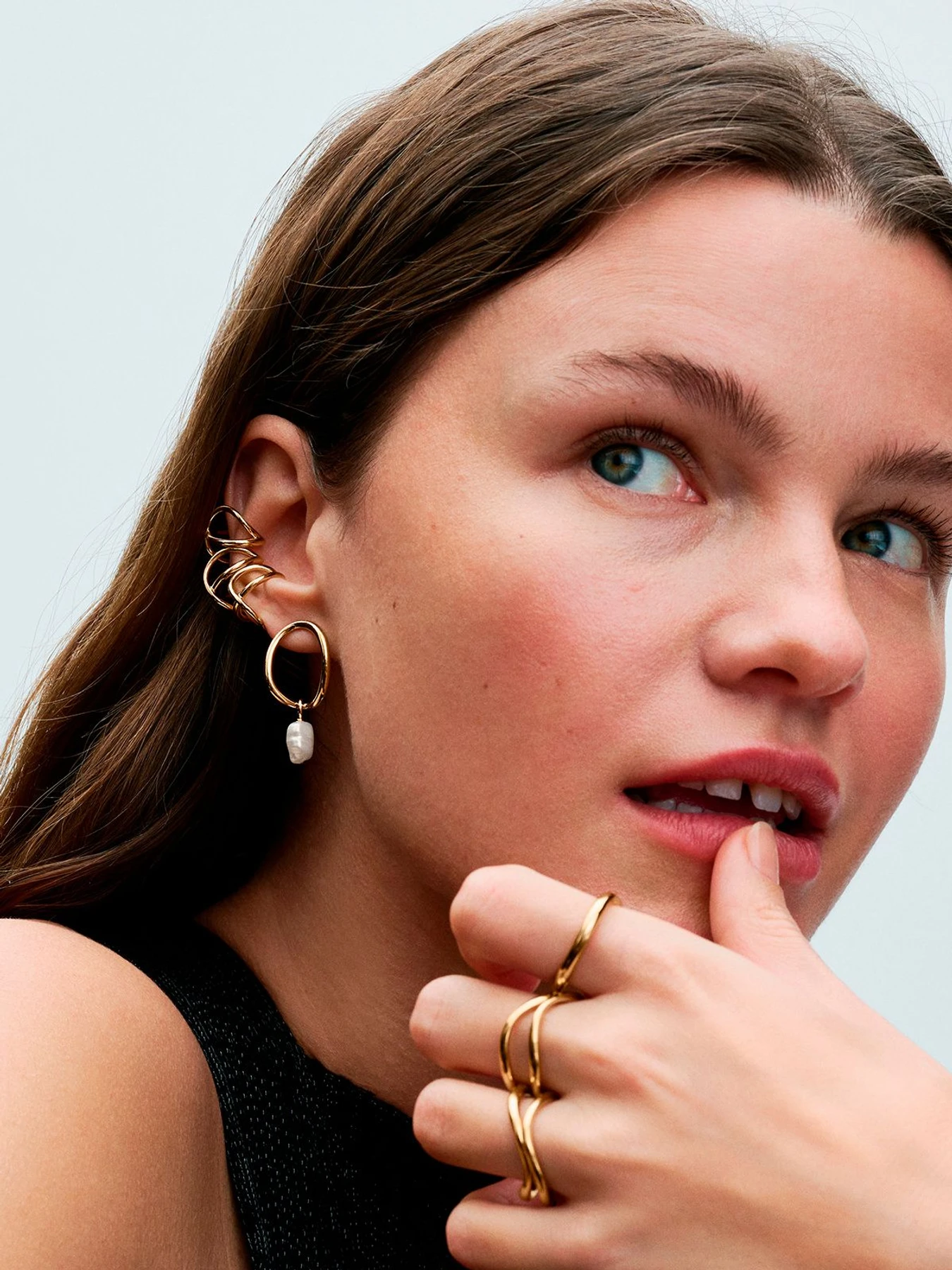 Серьги-подвески PANDORA Essence модель 263281C01 Серьги-подвески PANDORA Essence модель 263281C01 Фото