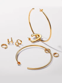 Серьги-кольца PANDORA Essence модель 263290C00 Фото
