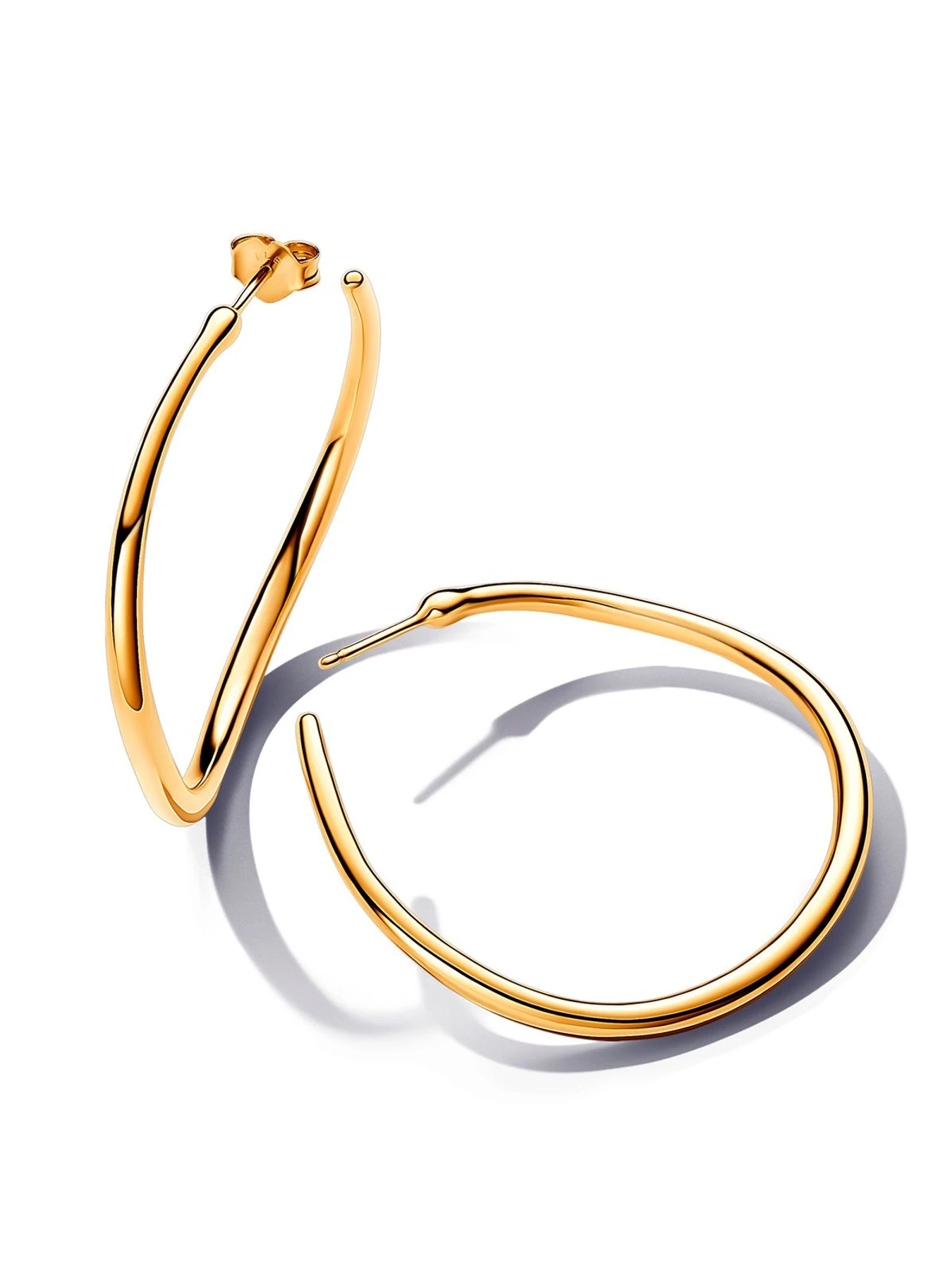 Серьги-кольца PANDORA Essence модель 263299C00 Серьги-кольца PANDORA Essence модель 263299C00 Фото