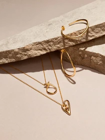 Серьги-кольца PANDORA Essence модель 263299C00 Фото