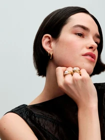 Серьги-кольца PANDORA Essence модель 263320C00 Фото