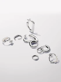 Серьги-гвоздики PANDORA Essence модель 293276C01 Фото