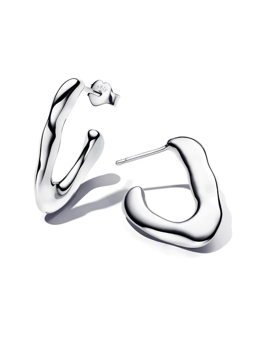 Серьги-кольца PANDORA Essence модель 293290C00 Фото