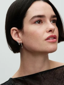 Серьги-кольца PANDORA Essence модель 293290C00 Фото