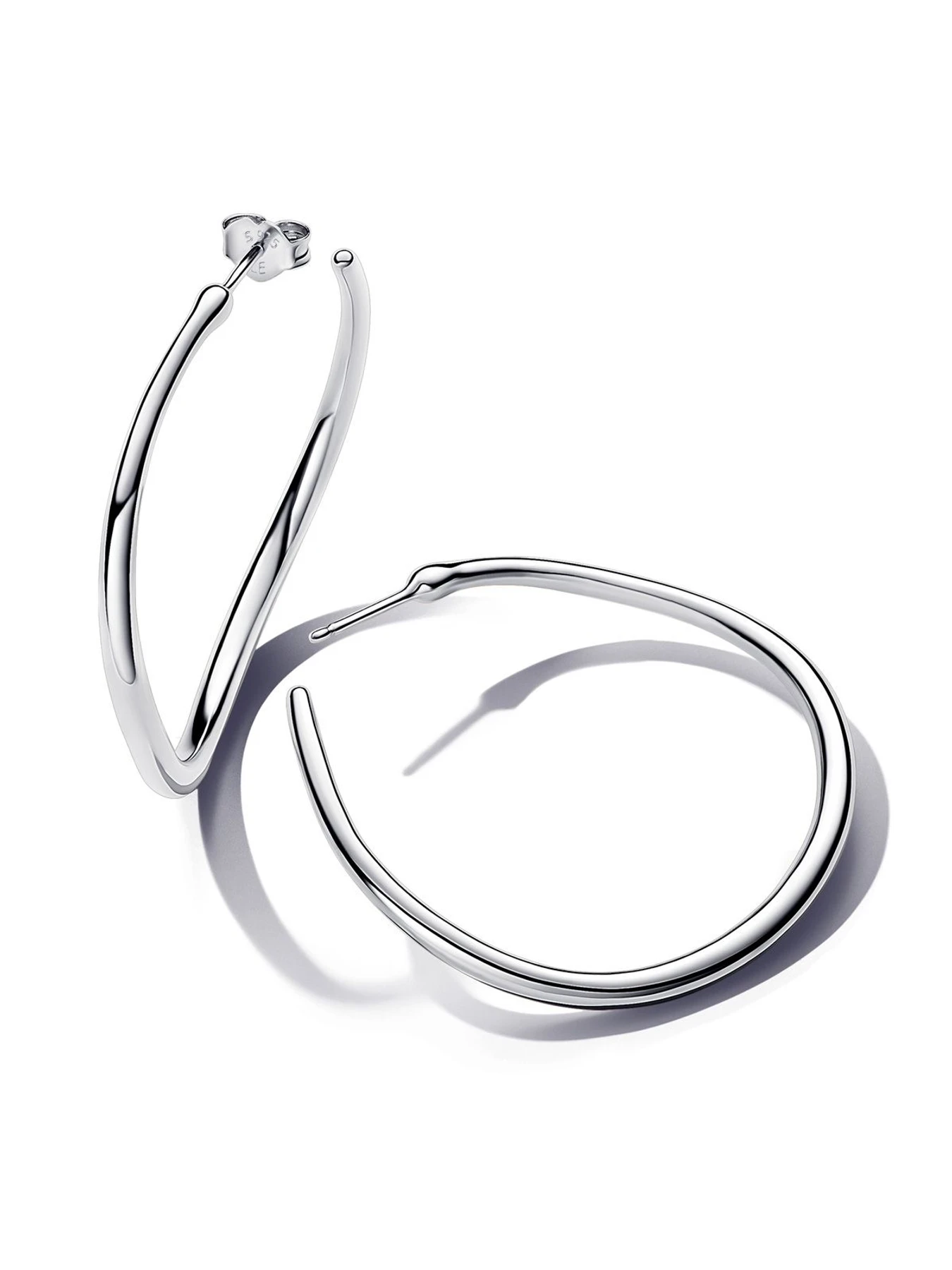 Серьги-кольца PANDORA Essence модель 293299C00 Серьги-кольца PANDORA Essence модель 293299C00 Фото