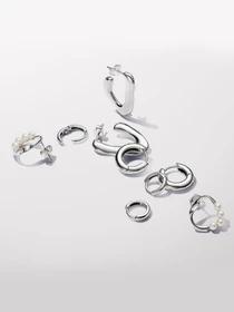 Серьги-кольца PANDORA Essence модель 293320C00 Фото