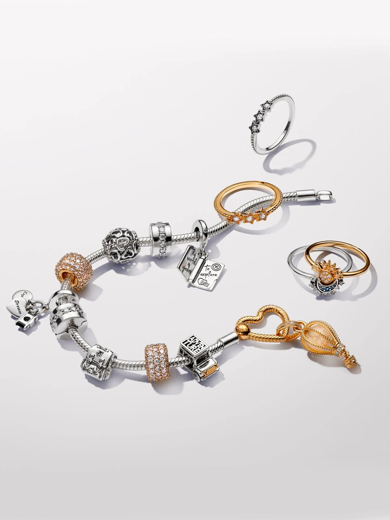 Классические PANDORA Moments модель 763330C01 Классические PANDORA Moments модель 763330C01 Фото