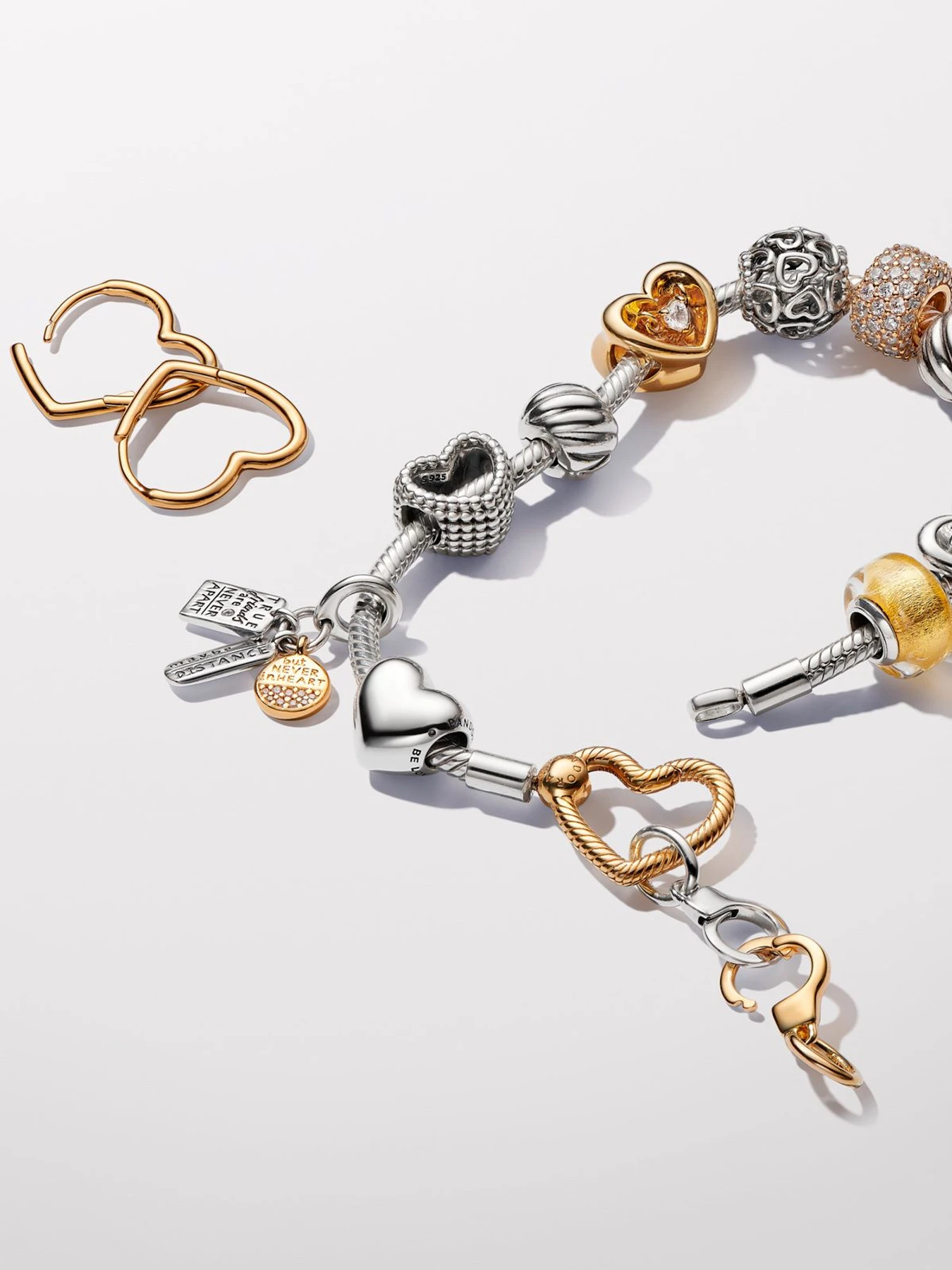 Шармы-подвески PANDORA Moments модель 763436C01 Шармы-подвески PANDORA Moments модель 763436C01 Фото