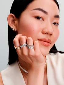 С камнями PANDORA Timeless модель 193552C01 Фото